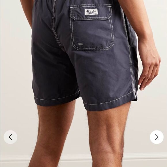 Hartford Men’s Swim Trunks Great  Condition, size M, soft Light Blue - Picture 11 of 12